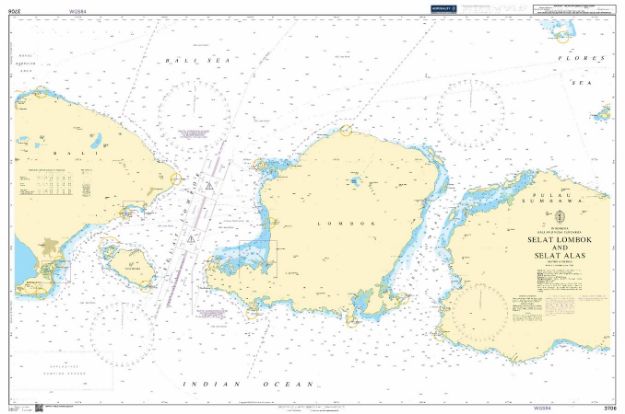 BA 3706 - Selat Lombok and Selat Alas